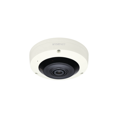 Fisheye IP Interior 6 Megapixel / WDR 120dB / IR 15m / PTZ Digital 8X / Video Analíticos Avanzados / Entrada y Salida de Audio y Alarma | XNF-8010R
