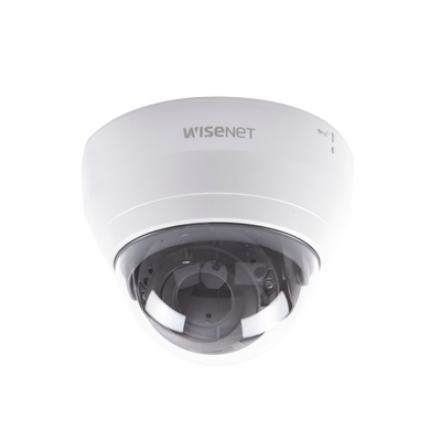 Cámara IP Tipo Domo Interior 2 Megapíxel / Lente Varifocal 3.2-10mm / IR 20M / WDR 120db / H.265 & WiseStream / Micrófono Interconstruido | QND-6082R