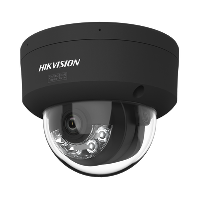 [Dual Light + ColorVu 3.0 + HikAI] Domo IP 4 Megapixel / Lente 2.8 mm / 30 mts IR + Luz Blanca / 2 Microfonos Integrados / Exterior IP67 / WDR 130 dB / ACUSENSE 3.0 / Metal / NEMA 4X / ACUSEARCH | DS-2CD2147G3-LIS2UY(BLACK)