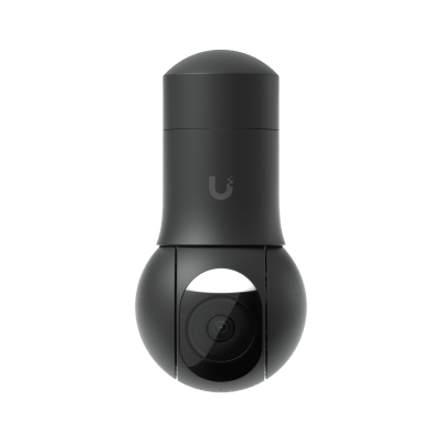 Camara UniFi G5 PTZ Resolución 2K (4MPX), Control de Giro e Inclinación, Zoom Óptico 2X, Visión Noctura IR 20 m, Apta para Exterior, PoE+, Color Negro | UVC-G5-PTZ-B