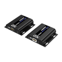 Kit extensor para distancias de hasta 200 metros | Resolución 4K @60Hz | Cat 6 | Conexión uno a uno y uno a muchos hasta 120 mts | Compatible con Switch gigabit | Control IR | TT6834K