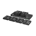 Kit Divisor y Extensor HDMI | 1x8 | Hasta 70 m |Resolución 4K @ 60 Hz |  Cat 6/6a/7 | IPCOLOR | CERO LATENCIA | Puerto S/PDIF | EDID | RS232 | Salida Loop / PoC | TT-828N