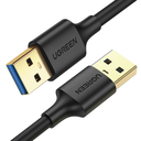 Cable USB-A 3.0 a  USB-A 3.0 / 3 Metros / Macho a Macho / Conector Niquelado / Núcleo de Cobre Estañado / Blindaje Múltiple / Velocidad 5Gbps / No Requiere Controlador / Compatible con USB 2.0 Y USB 1.1 | 90576