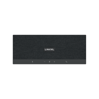 Altavoz y Micrófono portátil / Bluetooth / Conexión USB / 2 Micrófonos de 5W / Salas Medianas / Botones Touch / Linkvil | CS40L