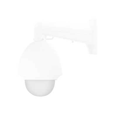 Burbuja Transparente para Domos de 5 " / Compatible con PTZ IP o TURBOHD / HIKVISION / epcom / Soporta IP66 / IK10 | DS-5PTZ-BUBBLE-T