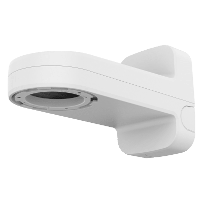 Adaptador de pared o poste compatible con camaras tipo Domo y PTZ Hanwha | SBP-250WMW