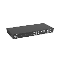 Switch de Video Matrix 4x4 HDMI 2.0 | 18Gbps Ancho de Banda | 4K2K@60Hz Resolución | 4 Entradas 4 Salidas HDMI | Audio LPCM y Dolby Digital | Control TCP-IP y RS-232 | Conectores Phoenix para Audio | Metal Enclosure | EPPMXB44VW