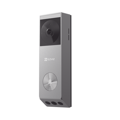 Doorbell de Batería Recargable con Transformador de 5Vcc o Panel Solar (Incluye Panel) / 3 megapíxel / Doble Lente / Protección IP65 / Audio de Dos Vías | CS-EP3X