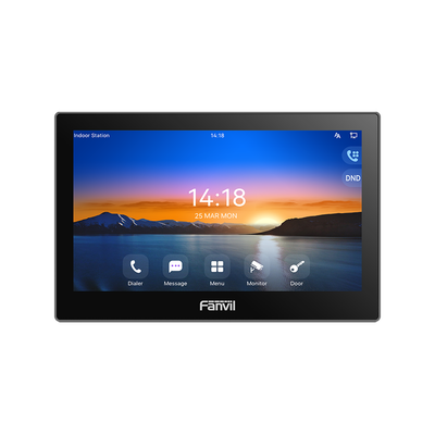 Monitor Audio/Video  IP/SIP para interior, Wi-Fi, pantalla táctil de 7", Apertura remota | I504W