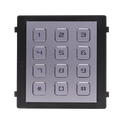 Módulo de Teclado para Frente de Calle  Modular / Desbloqueo de Puerta Mediante Código / Llamada a monitor. | DS-KD-KP