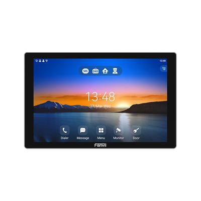 Monitor Audio/Video  IP/SIP para interior, Wi-Fi, pantalla táctil de 10.1", Apertura remota | I507W