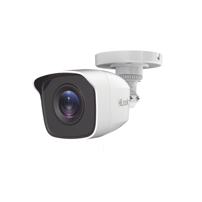 Bala TURBOHD 2 Megapíxeles (1080p) / Gran Angular 103° / Lente 2.8 mm / IR EXIR Inteligente 20 mts / Exterior IP66 / dWDR / TVI-AHD-CVI-CVBS | THC-B120-PC