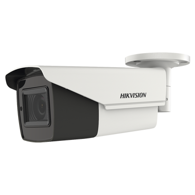 Bala TURBOHD 5 Megapixel / Lente Mot. 2.7 a 13.5 mm / 40 mts IR EXIR / dWDR / TVI-AHD-CVI-CVBS / Exterior IP67  / 12 Vcc / 24 VCA | DS-2CE19H0T-AIT3ZF(C)