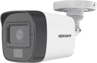 [Dual Light] Bala TurboHD 2 Megapíxel (1080p) / Gran angular 101° / Exterior IP67 / Lente 2.8 mm / 30mts de IR + 20mts luz blanca / Microfono Interconstruido | B8TURBODL(NF)