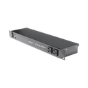 Tomacorriente de 10 contactos para 120 Vca con Supresor de picos tipo "A" de 40 kA, Diseñado para Montaje en Rack de 19". | SUP-RACK