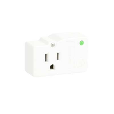 Protector Plug Pared / 120 VCA 15 A / 40,000 A / LED Diagnóstico / Transformadores de Alarma | DTK-1F