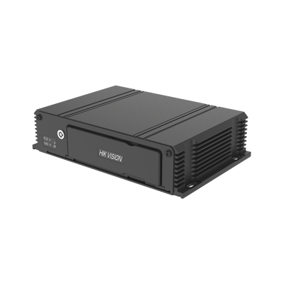 DVR Móvil 2 Megapixel (1080p) / 4 Canales TURBOHD / Tecnología IA Integrada / Soporta 4G / GPS / Sensor G / Soporta 2 Memorias SD (512 GB Total) / Alarmas I/O | AE-MD5043-SD/I/GLF