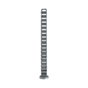 Organizador de Cables Vertical Articulado, Ideal para Llevar los Cables del Piso a Mesa o a la Cubierta del Escritorio de Manera Segura | ORG-VERT