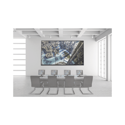 Kit Videowall 3X2 / Incluye 6 Pantallas de 55" / Decoder / Base de Pared / Accesorios de Instalación | DSVW3X20A55/WM