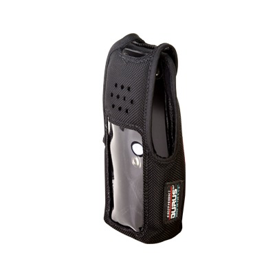 Funda de Nylon, lazo-cinto, capuchón con broches para botones y amplio visor frontal  para NX-410K2 y NX-411K2. | 2806-B