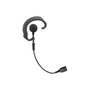 Auricular de gancho para el oído (RESPONDER) con cable de fibra trenzada y conector SNAP. Requiere micrófono de solapa de 1 o 2 hilos de la Serie SNAP. | SNP-EH
