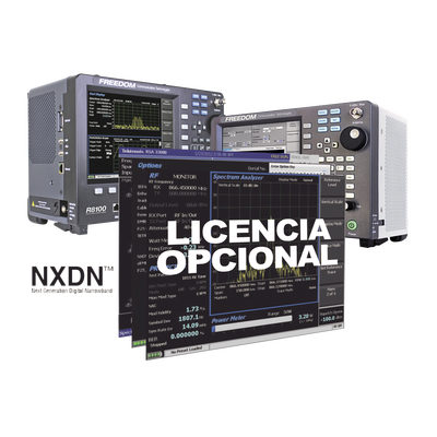 Opción de Software para prueba de Sistemas con Protocolo NXDN en R8000 /R8100. | R8-NXDN