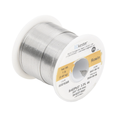 Rollo de Soldadura de 63% Sn y 37% Pb de 0.031" con 454 gr. | 488-SO-162