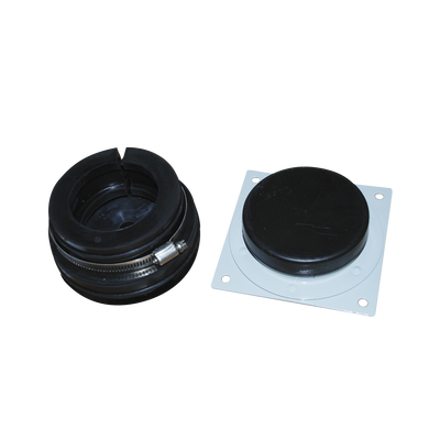 Placa y Goma Pasamuro para Cable Coaxial de 1/2 | SCE-12