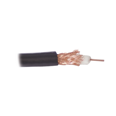 ( Precio Por Metro ) Cable RG59, Conductor Central De Alambre De Cobre Calibre 20, Blindado De Malla Trenzada De Cobre 80%, Aislante De Polietileno Sólido. Hasta Agotar Existencias | RG59USYSCOB