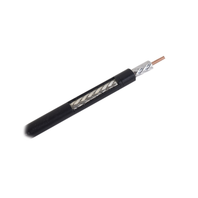 RG-8X, Metro de Cable Coaxial de Baja Pérdida, Malla de Aluminio, Conductor Central de Cobre, 50 Ohms | LMR-LW240