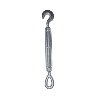 Tensor de 3/8" x 6" Acero Forjado OJO-GANCHO Galv. Inmersión en Caliente (Carga Max. 1000 lbs). | TEN-3/8X6-OGJ