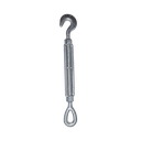 Tensor de 3/8" x 6" Acero Forjado OJO-GANCHO Galv. Inmersión en Caliente (Carga Max. 1000 lbs). | TEN-3/8X6-OGJ