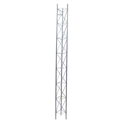 Tramo de Torre Arriostrada de 3m x 35cm, Galvanizado por Inmersión, Hasta 45 m de Elevación. Zonas Húmedas. | STZ-35G