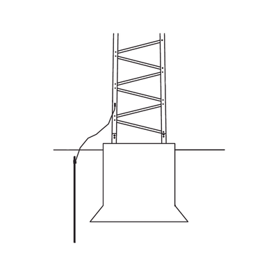 Sistema de Aterrizaje Básico para Estructura de Torre TITAN. | TRY-T-GROUND