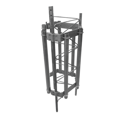 Herraje para 6 antenas sectoriales compatible con tramo STZ35G. | SM-HEX-35G