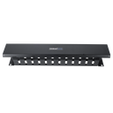 Organizador de Cables Horizontal de 2U para Rack de 19" con Cubierta Metálica | LPCM-042U