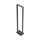 Rack de 2 Postes, Estándar 19", 45 Unidades, Fabricado en Acero, Base "L" para Anclar a Piso. | EIRL-5545