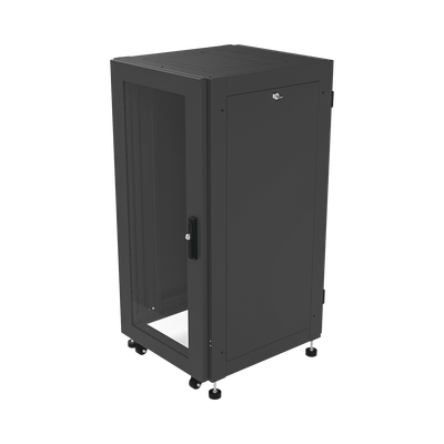 Gabinete Profesional para Telecomunicaciones de 19in, Instalación a Piso, 24UR, 600 mm Profundidad, Se envía el Gabinete Armado. | LP-6060-24U-R2