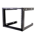 Rack Abierto de montaje en Pared, de 19in, 8 Unidades de rack | LP-RAP-1908