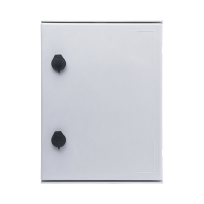 Gabinete de Poliéster IP65 Uso en Intemperie (300 x 400 x 200 mm) con Placa Trasera Interior de Plástico (Incluye Chapa y Llave). | PST-3040-20P