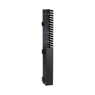 Organizador Vertical IN-Cabinet, Sencillo (Solo Frontal), Para Uso Con Gabinetes Panduit, Montaje Lateral en Riel de Rack, 40 UR, 1.95 in de Ancho, Color Negro | CWMPV2440