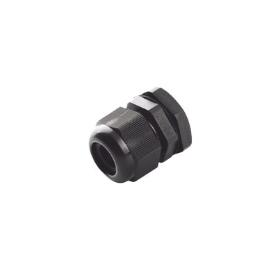 Conector Plástico Negro Tipo Glándula, para Cable de 6 a 12 mm de Diámetro. | TXG-PG-13.5BK