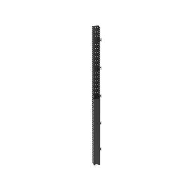 Organizador Vertical IN-Cabinet, Sencillo (Solo Frontal), Para Uso Con Gabinetes Panduit, 40 UR, 4.2 in de Ancho, Color Negro | CWMPV3440