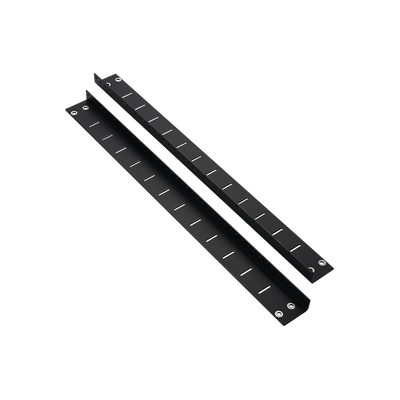 Kit de Rieles Posteriores para Gabinetes PanZone de Panduit, de 18 UR, Color Negro | PZWMC18RR