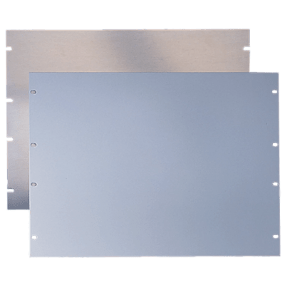 Tapa Ciega Para Rack Estándar de 19in, Plano, de Aluminio, 3 UR | P19RP3UA