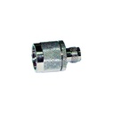 Adaptador en Línea de Conector TNC Hembra a N Macho, Níquel/ Oro/ Teflón. | RFT-1233
