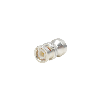 Adaptador UNIDAPT Hembra a BNC Macho. Plata / Oro / Teflón. | PT-4000-004