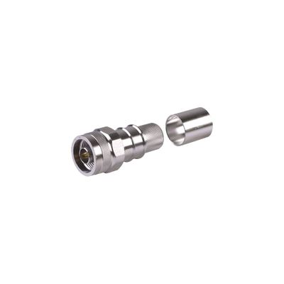 Conector N Macho Plegable con Pin Cautivo para cable LMR600, LP600 | EZ-600-NM-HX