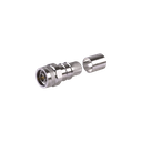 Conector N Macho Plegable con Pin Cautivo para cable LMR600, LP600 | EZ-600-NM-HX