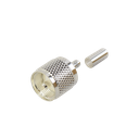 Conector UHF Macho (PL-259) de anillo plegable para cables RG-58/U, RG-142/U. | RFU-505-ST